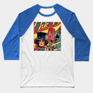 Retro Comic Art Baseball T-Shirt